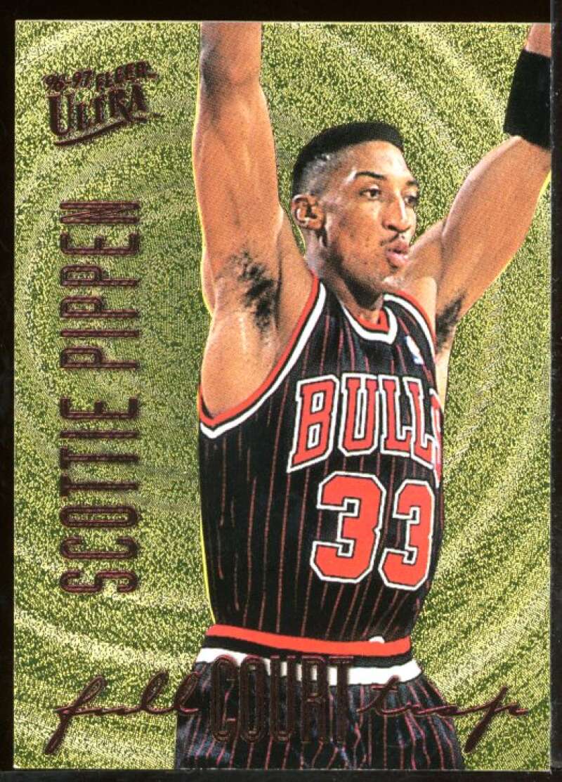 Scottie Pippen Card 1996-97 Ultra Full Court Trap Gold #3 Image 1