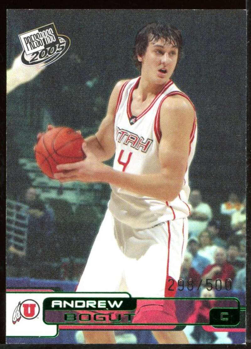 Andrew Bogut CL Rookie Card 2005 Press Pass Holo Green #45 Image 1