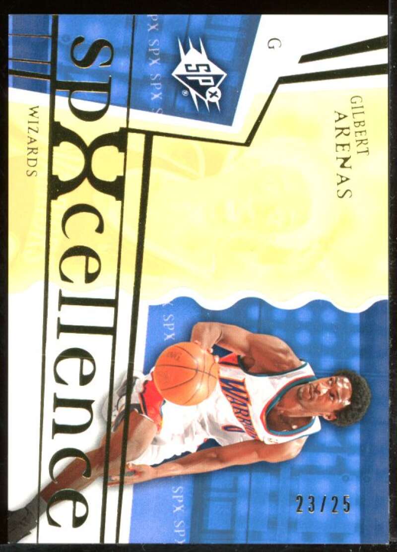 Gilbert Arenas Card 2003-04 SPx Spectrum #125 Image 1