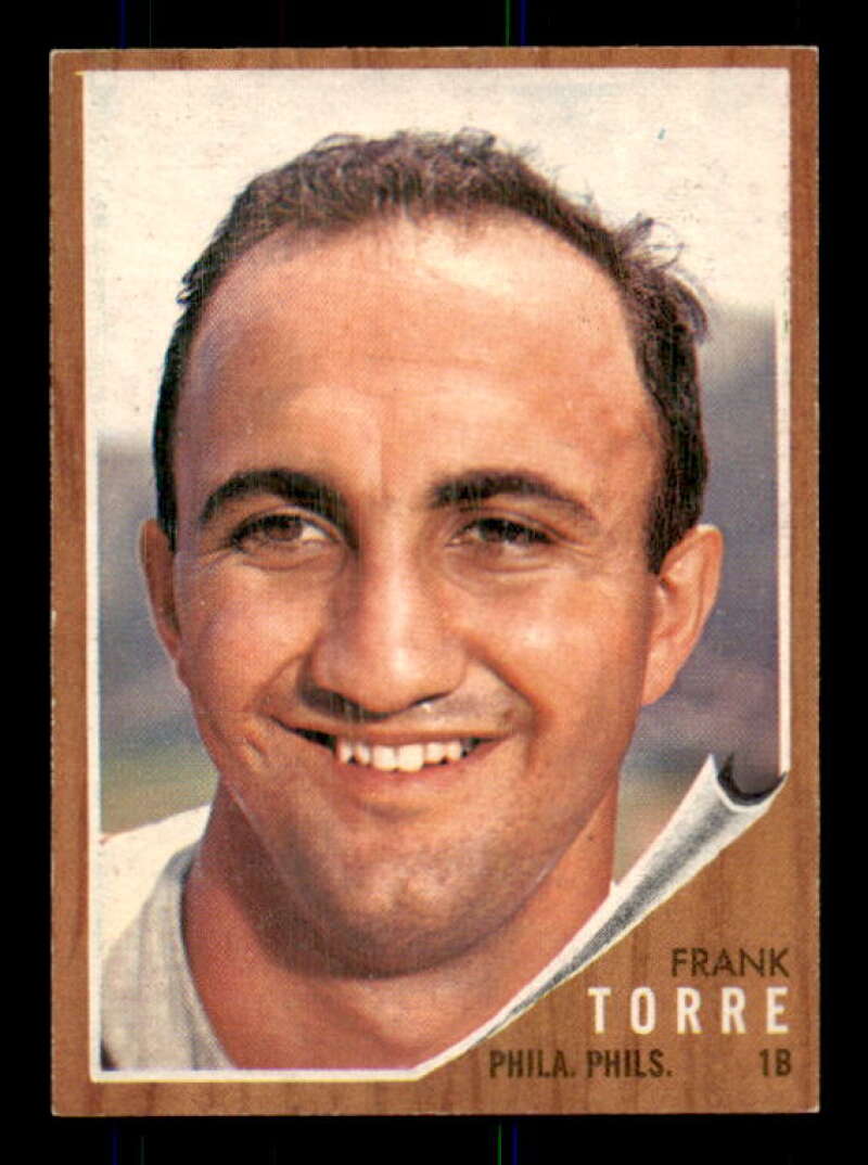 Frank Torre Card 1962 Topps #303 Image 1