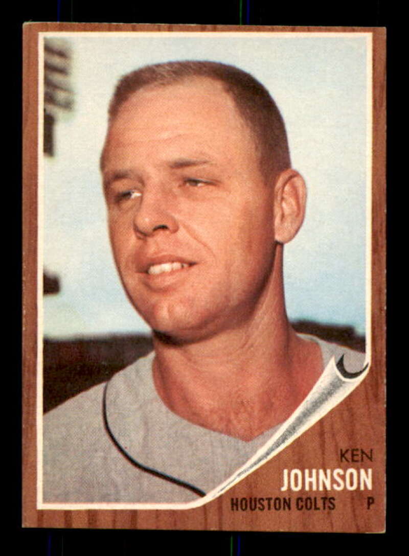 Ken Johnson Card 1962 Topps #278 Image 1