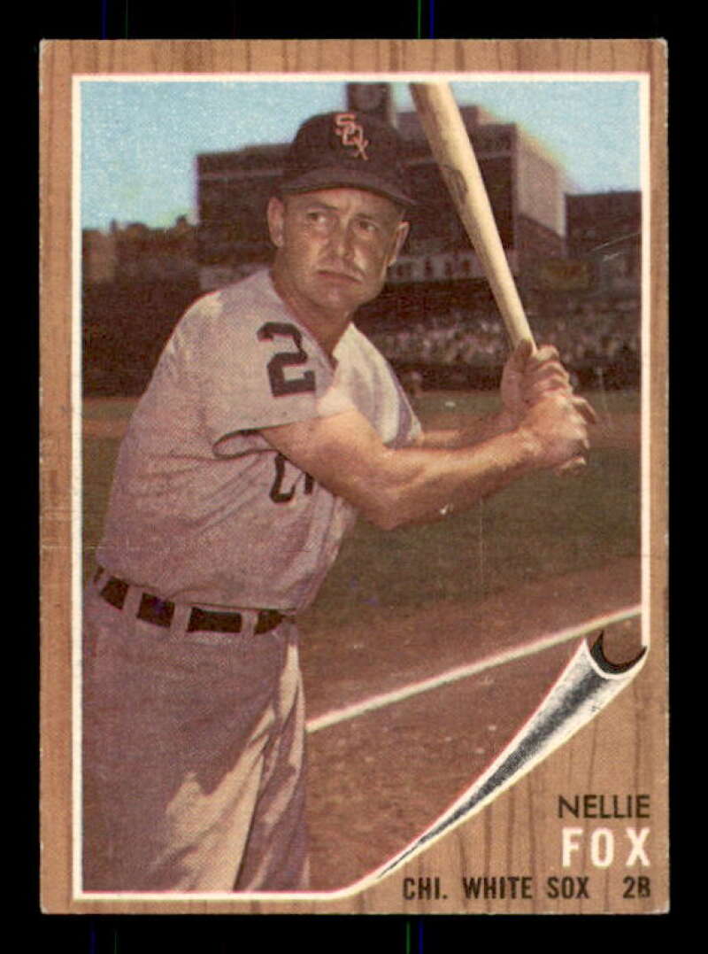 Nellie Fox Card 1962 Topps #73 Image 1