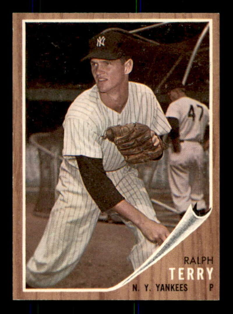 Ralph Terry Card 1962 Topps #48 Image 1