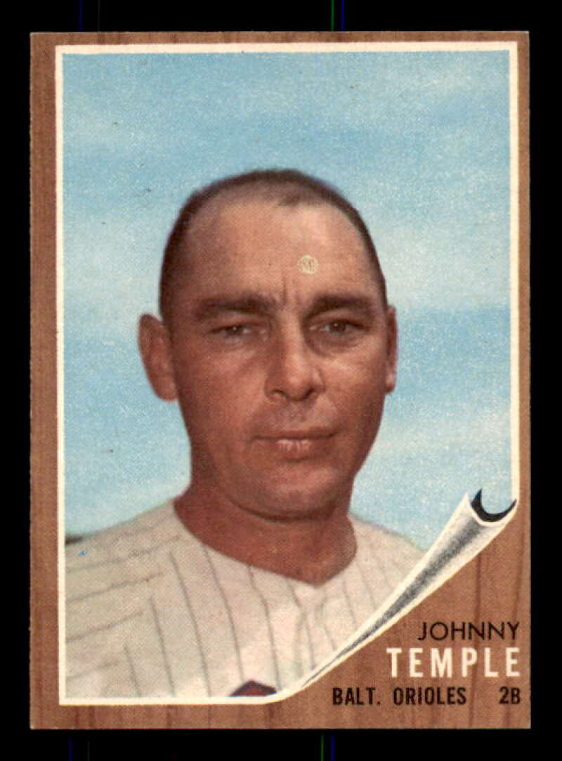 Johnny Temple Card 1962 Topps #34 Image 1