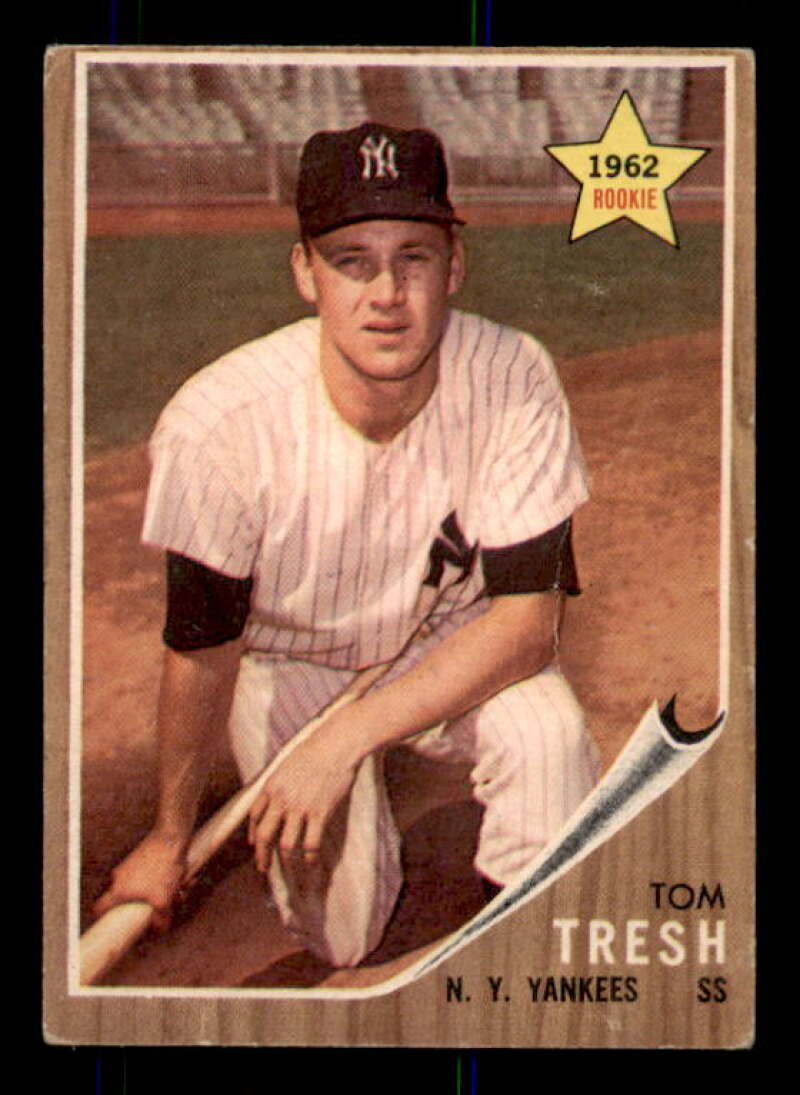 Tom Tresh Card 1962 Topps #31 Image 1