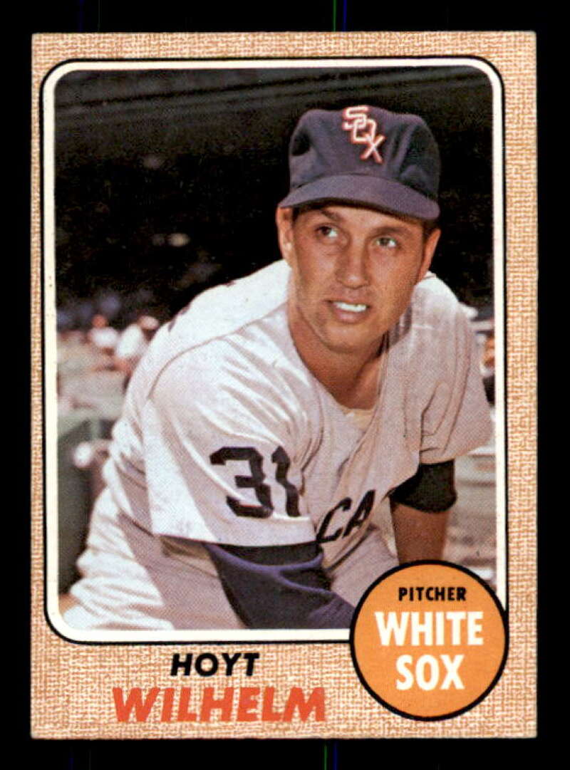 Hoyt Wilhelm Card 1968 Topps #350 Image 1