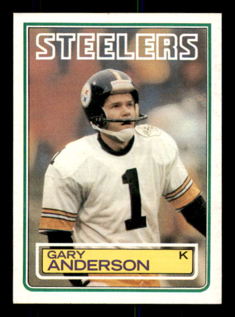 Gary Anderson DP Rookie Card 1983 Topps #356 Image 1