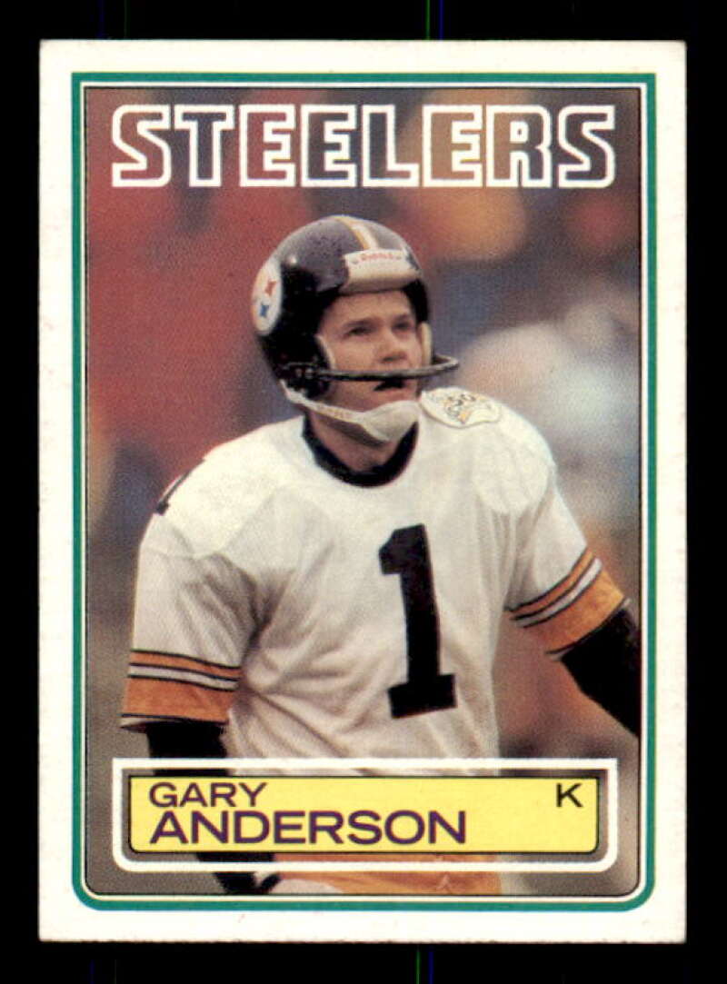 Gary Anderson DP Rookie Card 1983 Topps #356 Image 1