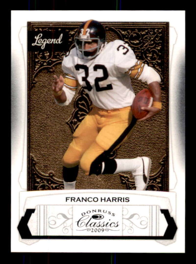 Franco Harris Card 2009 Donruss Classics #118 Image 1