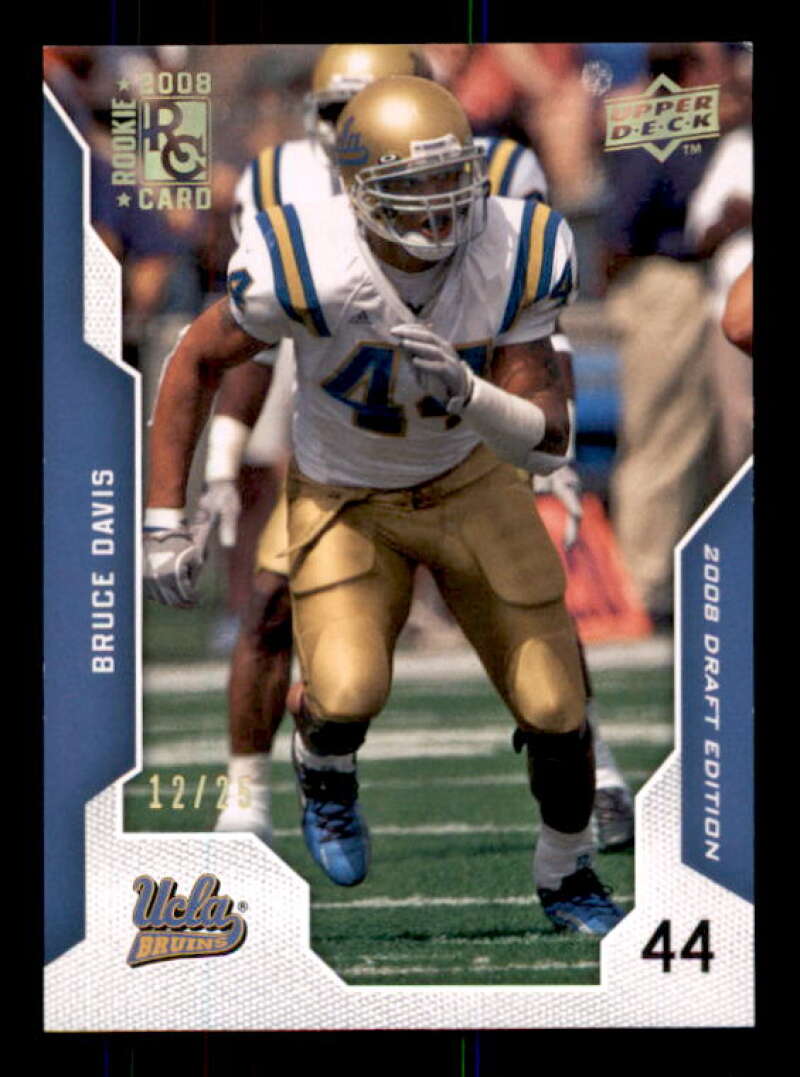 Bruce Davis Card 2008 Upper Deck Draft Edition Gold #43 Image 1