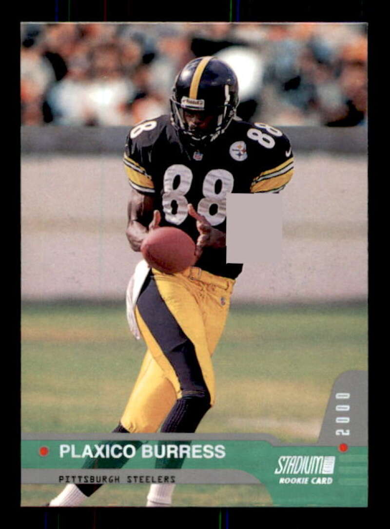 Plaxico Burress Rookie Card 2000 Stadium Club #175 Image 1
