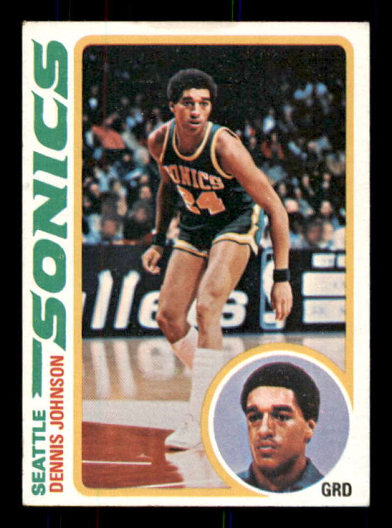Dennis Johnson Rookie Card 1978-79 Topps #78 Image 1