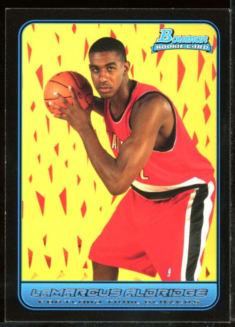 LaMarcus Aldridge Rookie Card 2006-07 Bowman #116 Image 1