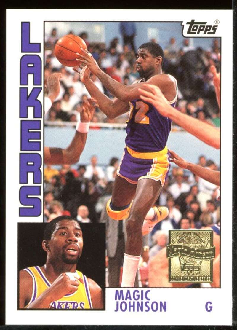 Magic Johnson Card 2000-01 Topps Cards That Never Were #MJ2 Image 1