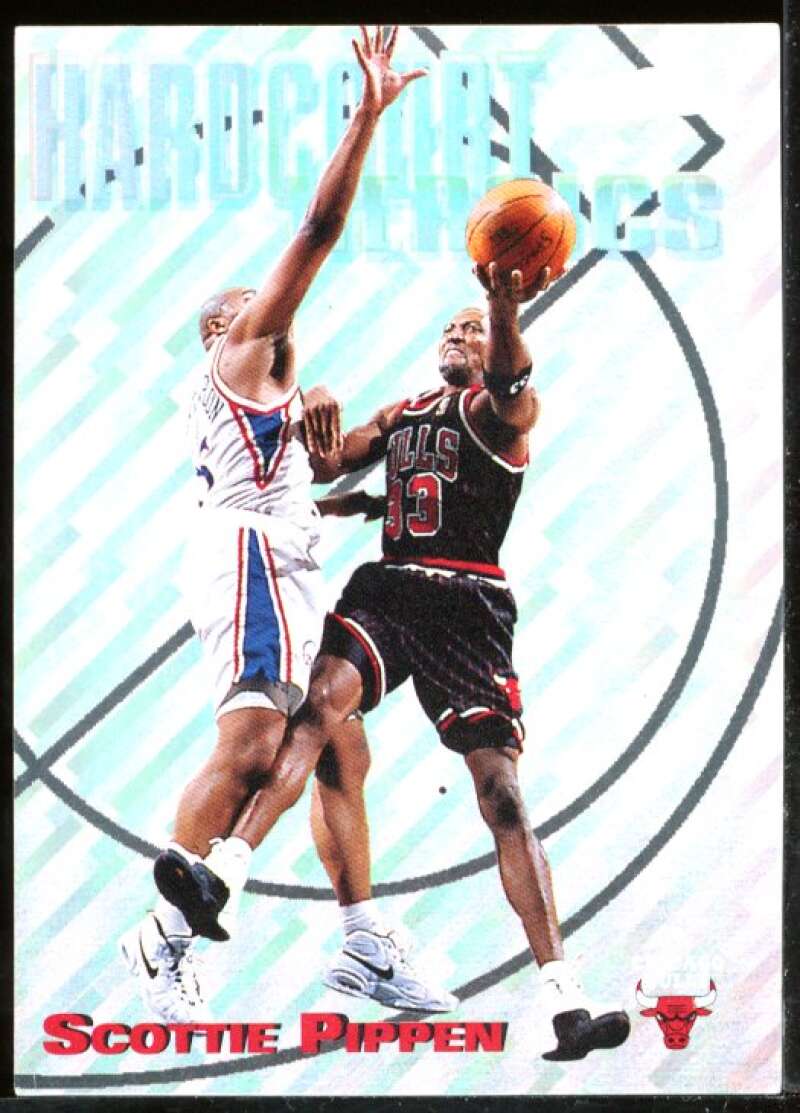 Scottie Pippen Card 1997-98 Stadium Club Hardcourt Heroics #H9 Image 1