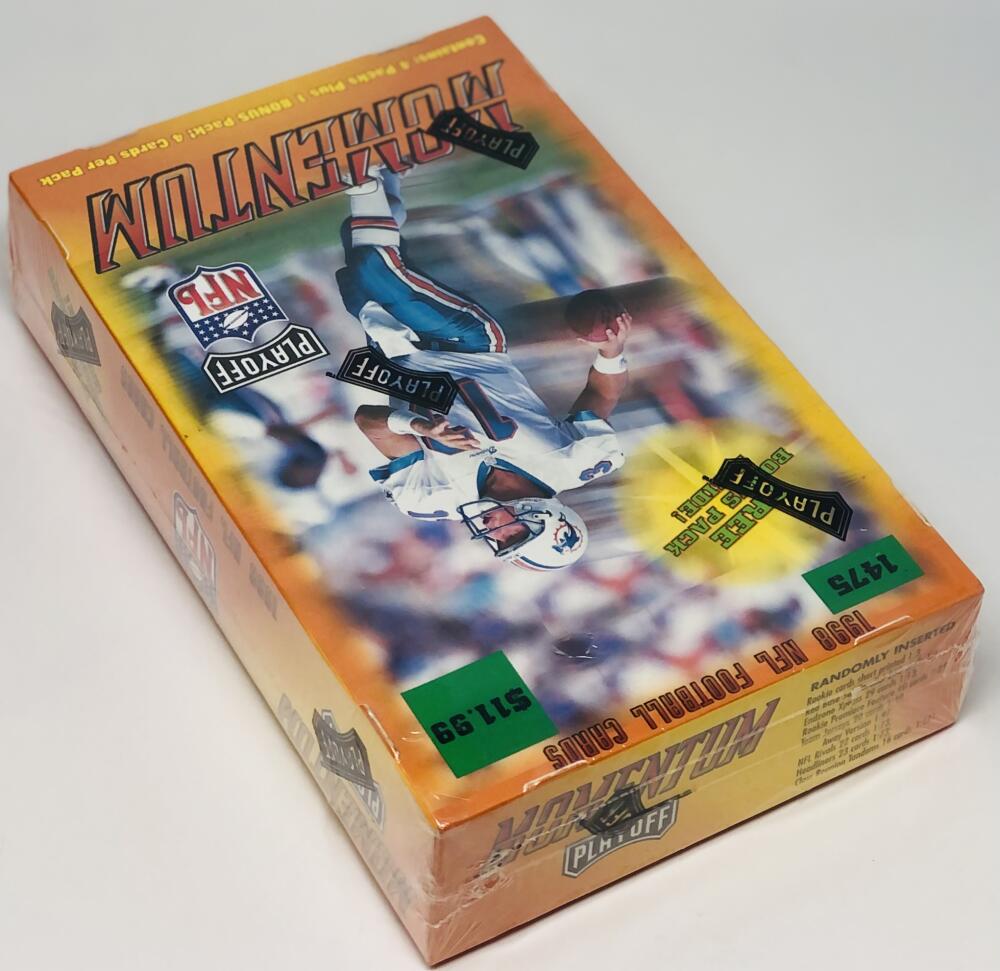 1998 Playoff Momentum 5 Pack Football Blaster Box Image 2