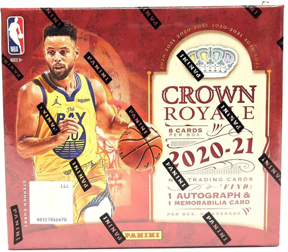 2020-21 Panini Crown Royale Basketball Hobby Box Image 1