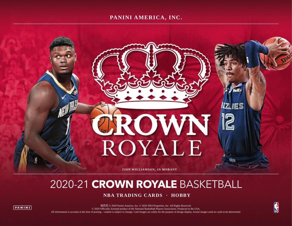 2020-21 Panini Crown Royale Basketball Hobby Box Image 2