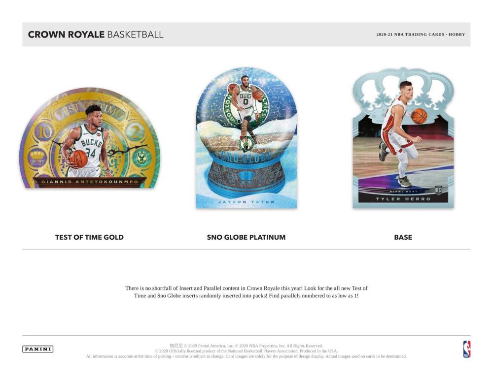 2020-21 Panini Crown Royale Basketball Hobby Box Image 5