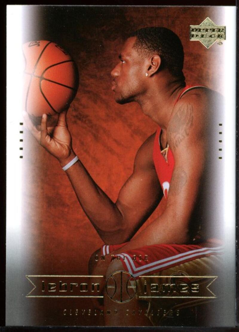 2003 Upper Deck #17 On the Air Lebron James Cavaliers NBA Rookie Card Image 1