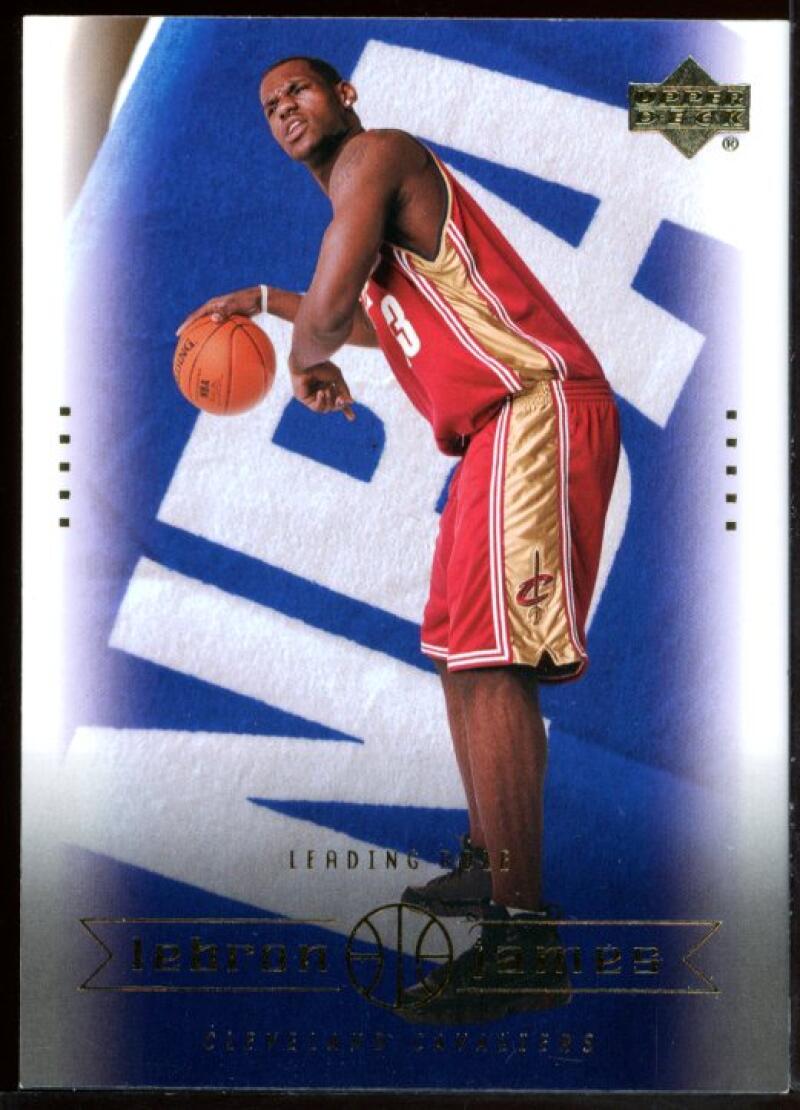 2003 Upper Deck #21 Leading Role Lebron James Cavaliers NBA Rookie Card Image 1