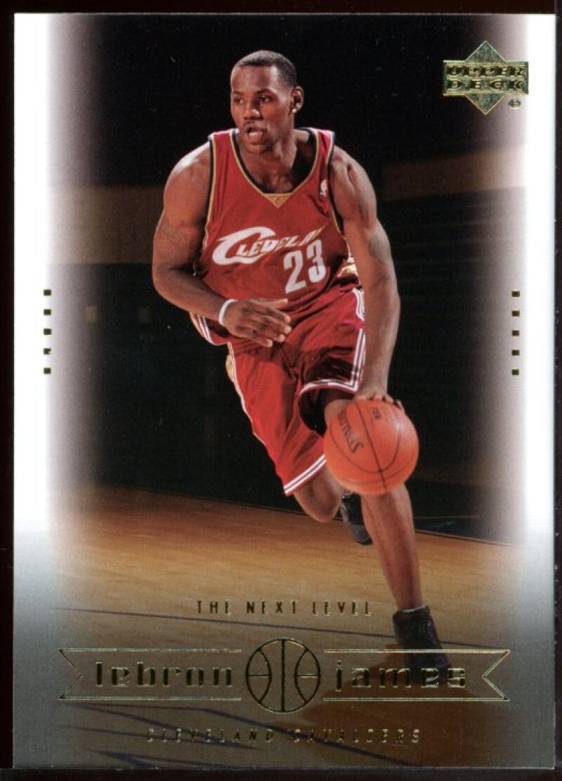 2003 Upper Deck #24 The Next Level Lebron James Rookie Card Image 1