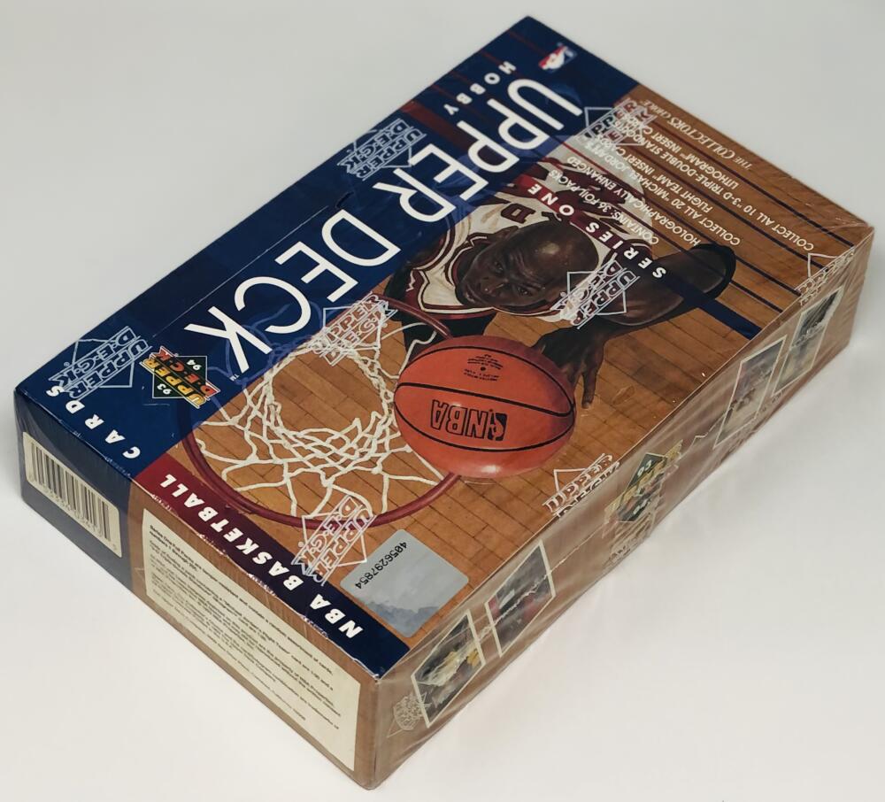1993-94 Upper Deck Series 1 Hobby Basketball Box Image 2