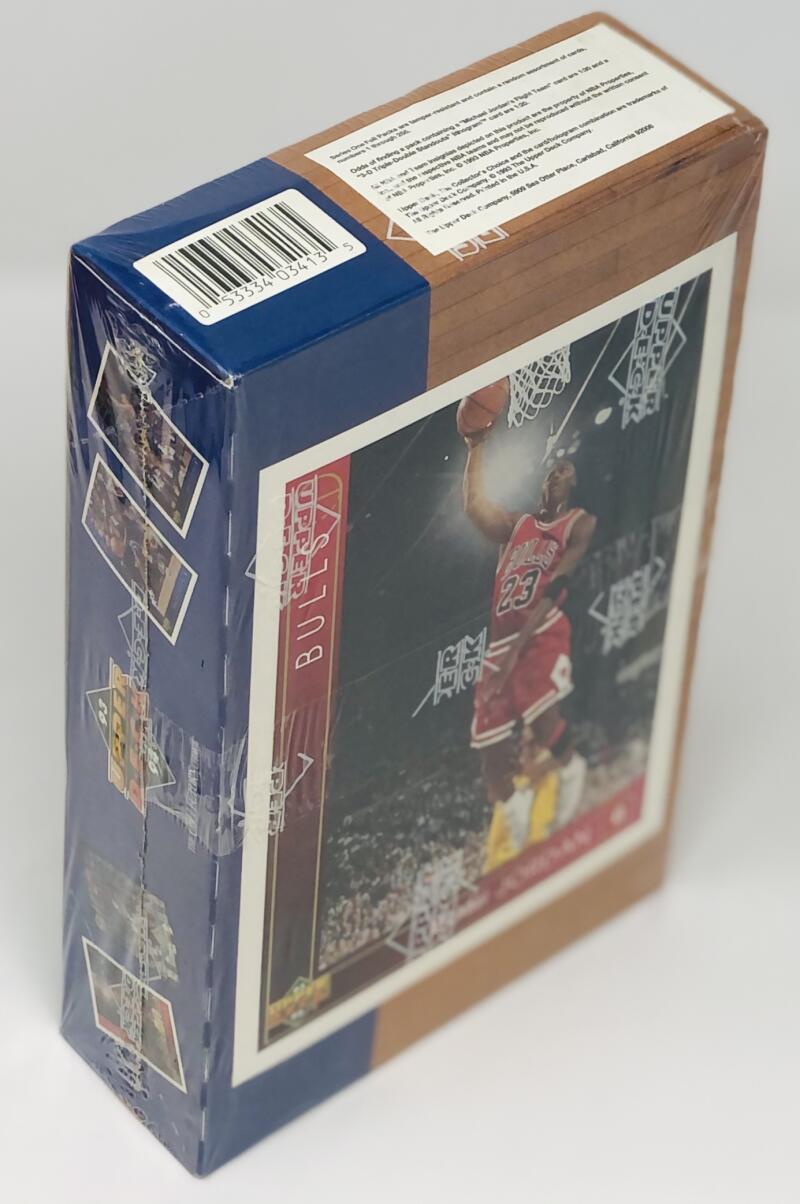 1993-94 Upper Deck Series 1 Hobby Basketball Box Image 3