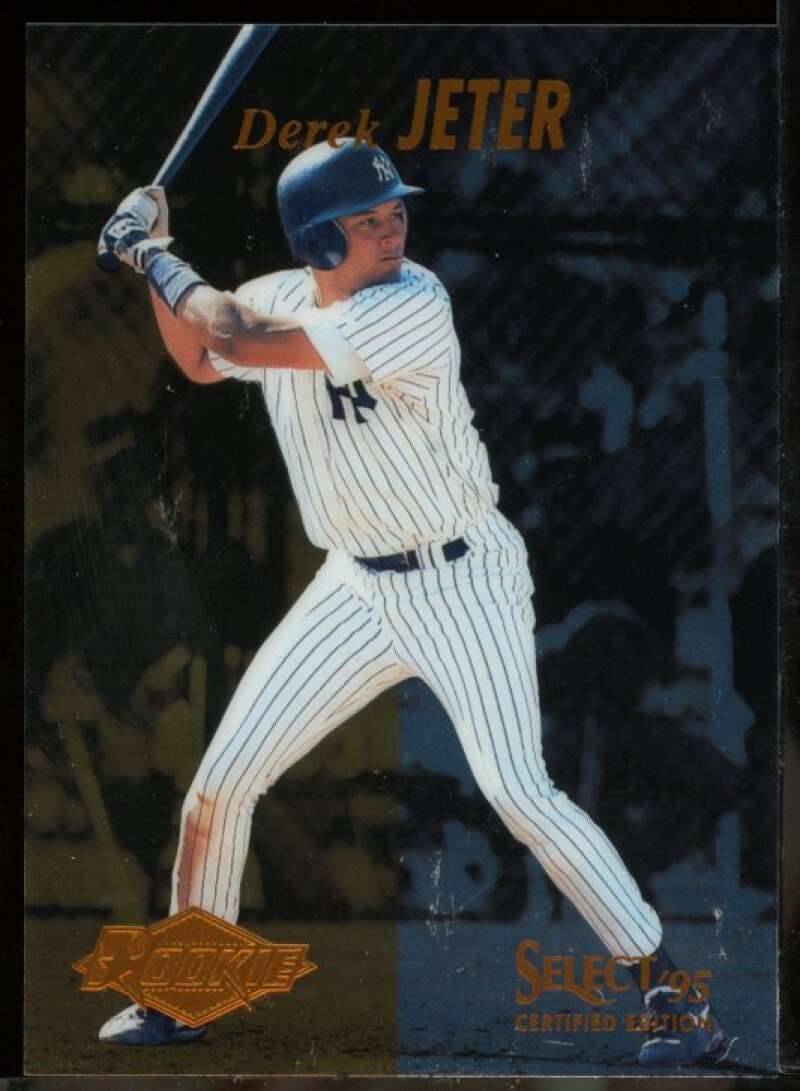 Derek Jeter Rookie Card 1995 Select Certified #122 Image 1