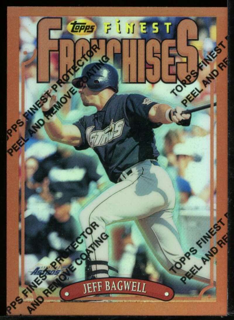 Jeff Bagwell B Card 1996 Finest Refractors #B299 Image 1