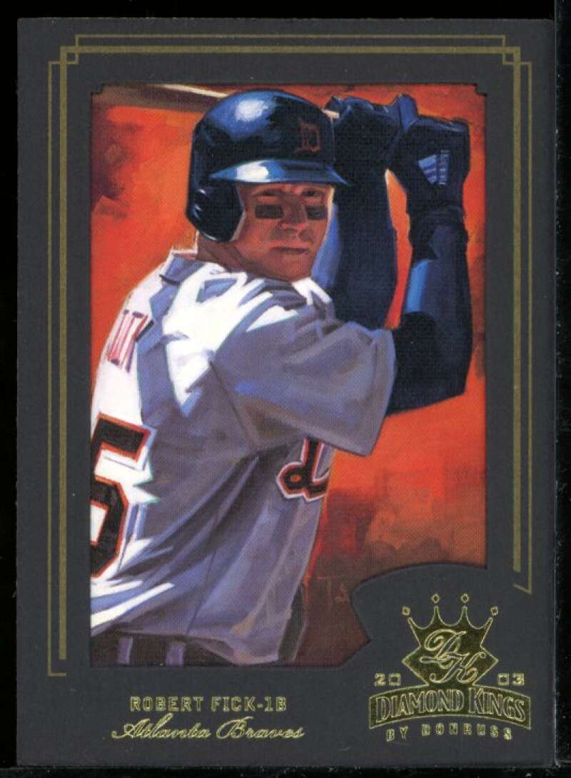 Robert Fick Card 2003 Diamond Kings Gold Foil #26 Image 1