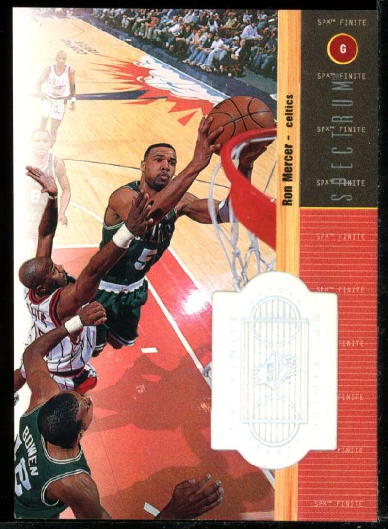 Ron Mercer Card 1998-99 SPx Finite Spectrum #64 Image 1