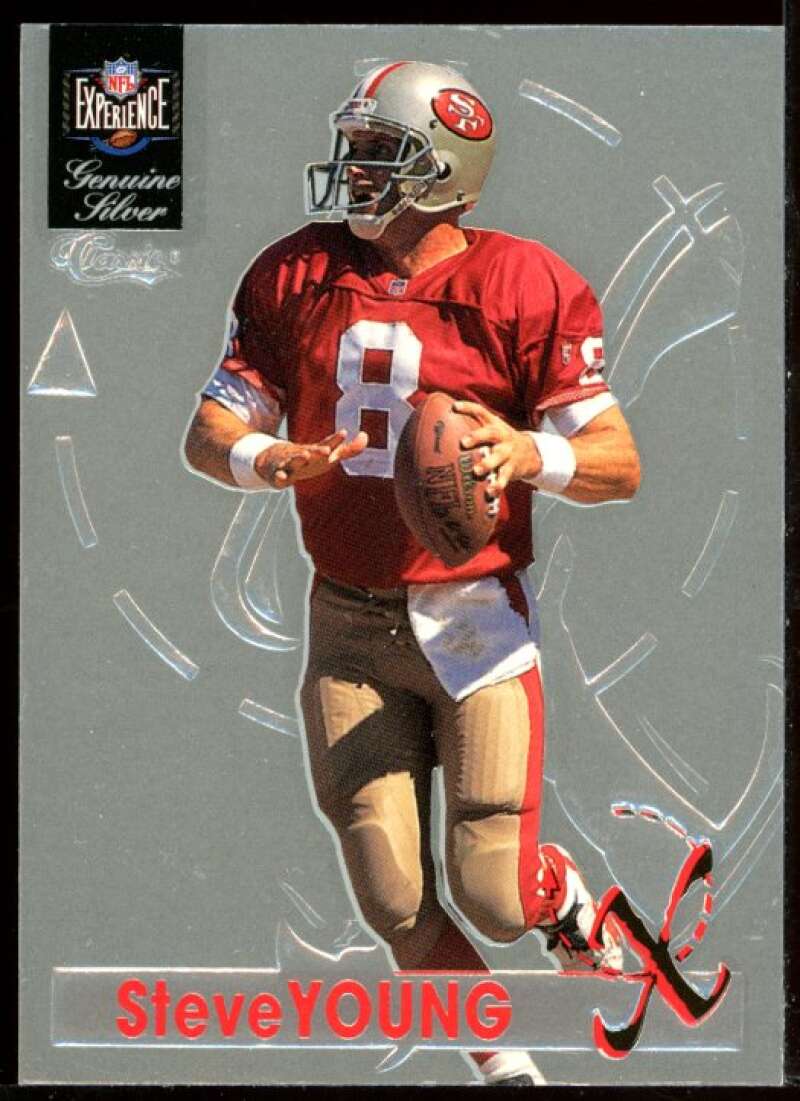 Steve Young Card 1996 Classic NFL Experience X #X7 Image 1