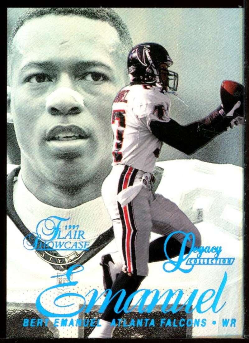 Bert Emanuel Card 1997 Flair Showcase Legacy Collection #A90 Image 1