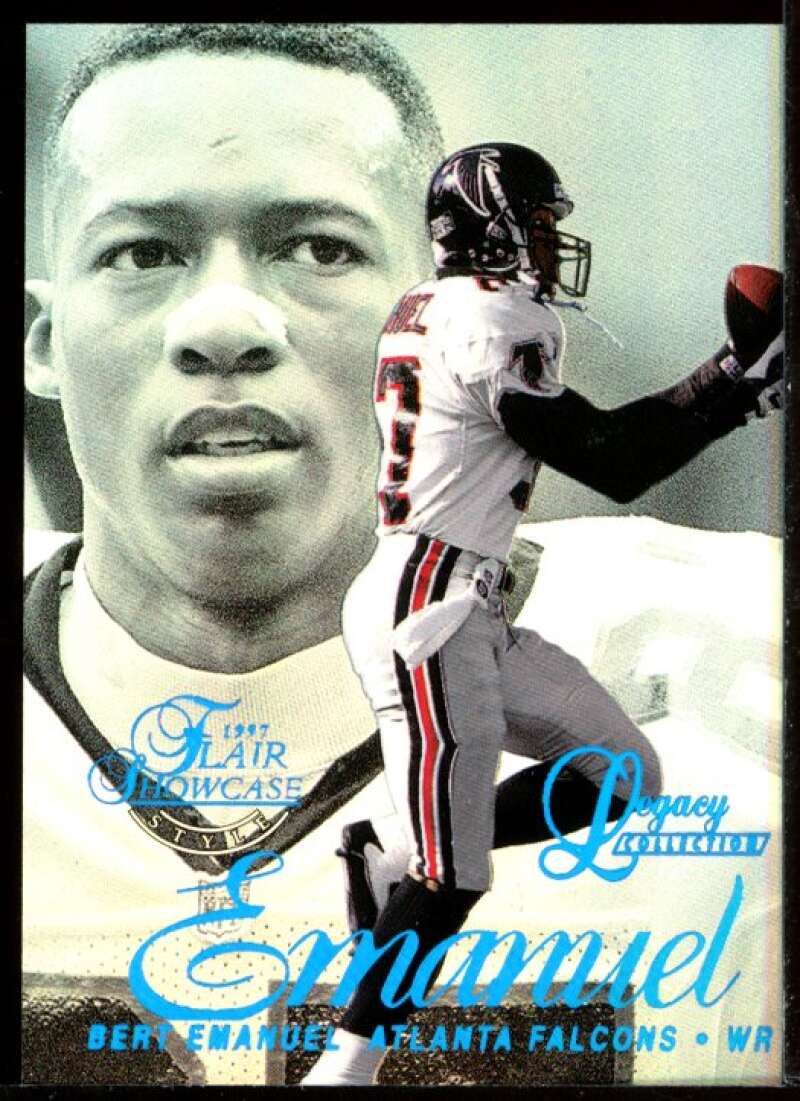 Bert Emanuel Card 1997 Flair Showcase Legacy Collection #A90 Image 1