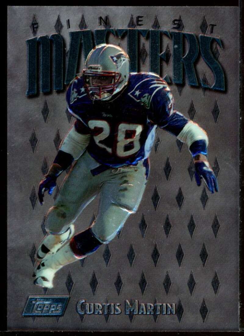 Curtis Martin S Card 1997 Finest Embossed #285 Image 1