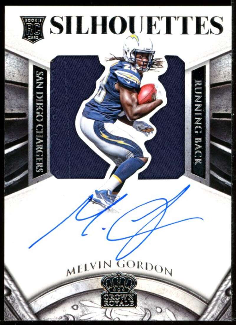 Melvin Gordon JSY AU Rookie Card 2015 Crown Royale #228 Image 1