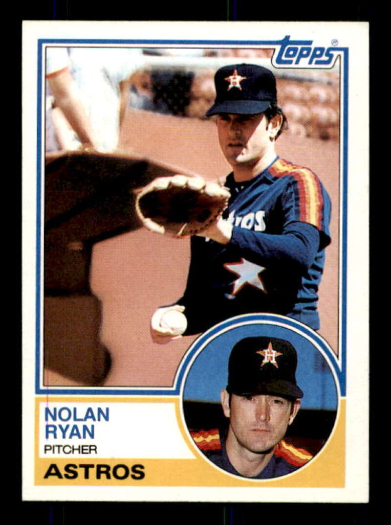 Nolan Ryan Card 1983 Topps #360 Image 1