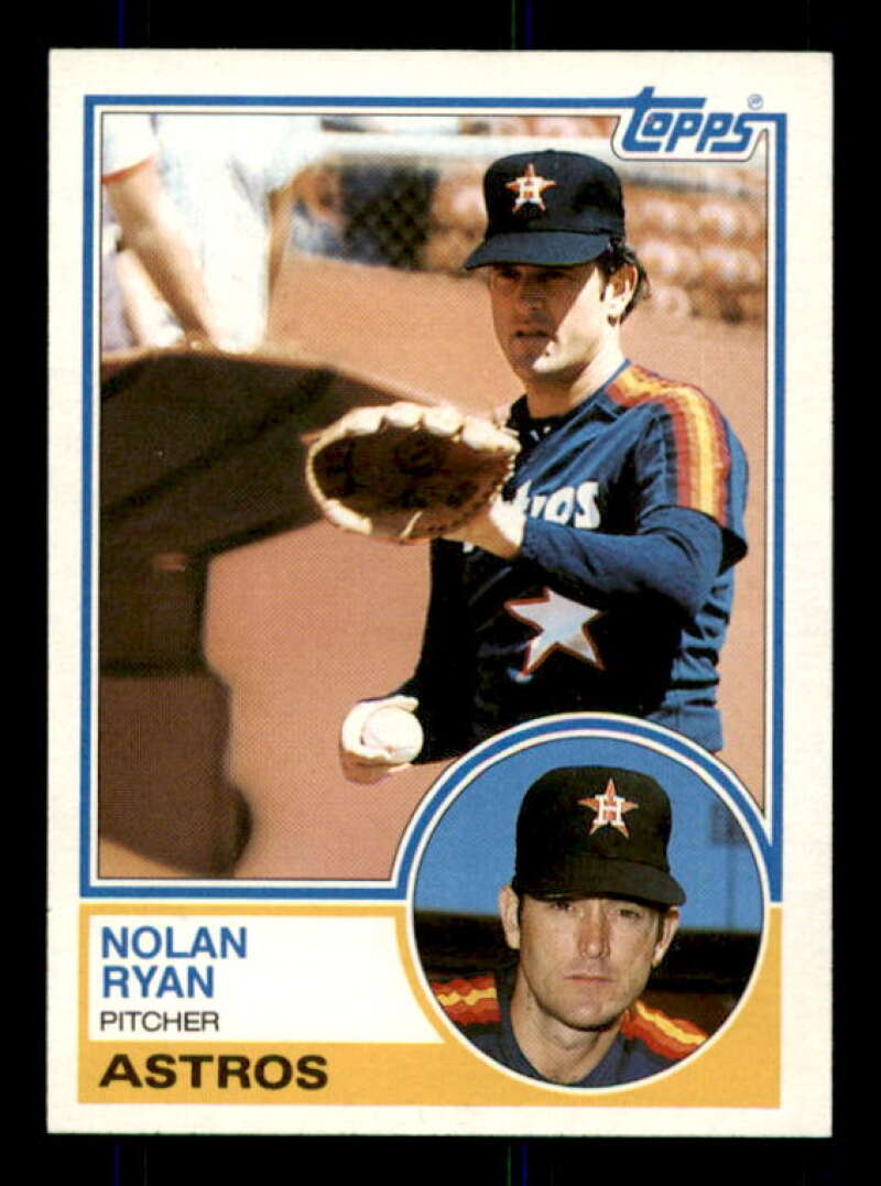 Nolan Ryan Card 1983 Topps #360 Image 1