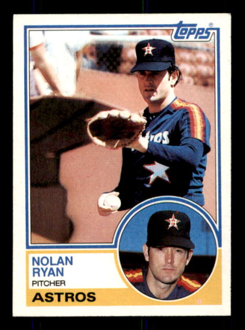 Nolan Ryan Card 1983 Topps #360 Image 1