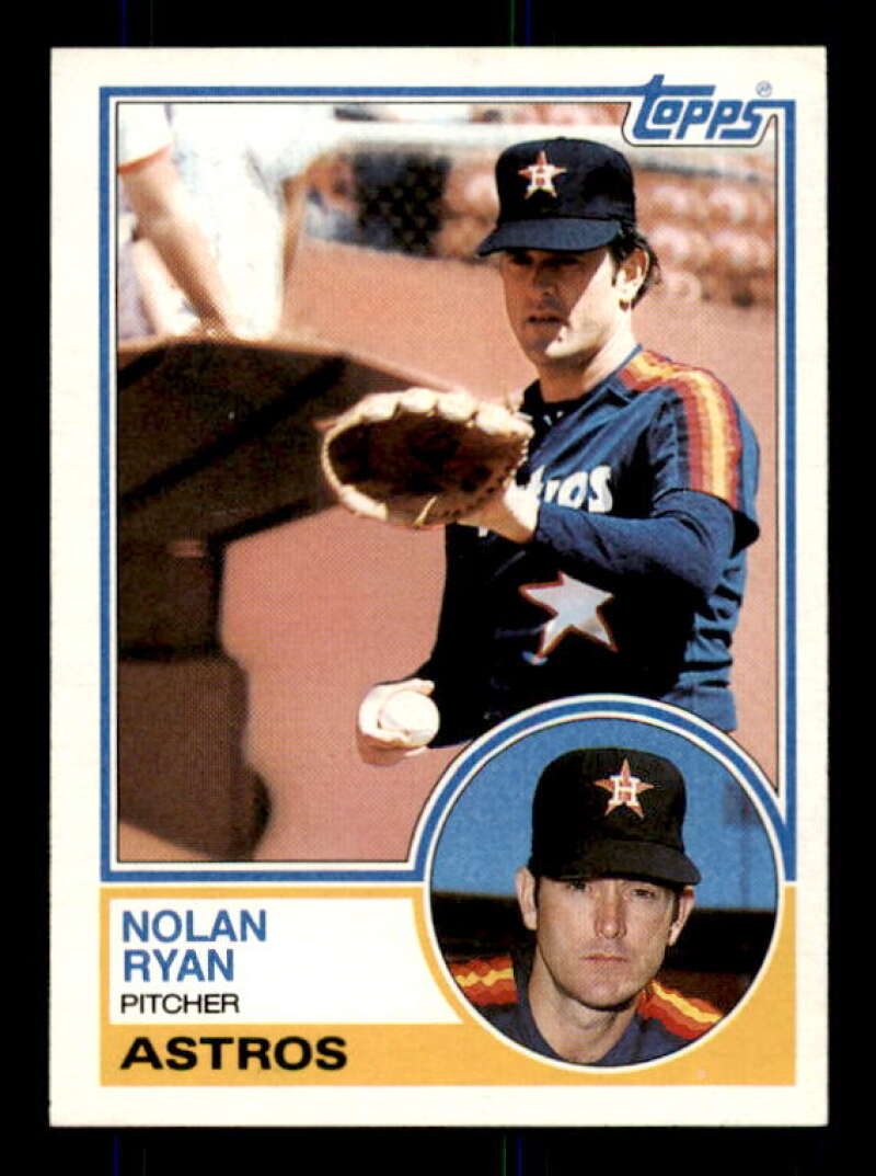 Nolan Ryan Card 1983 Topps #360 Image 1