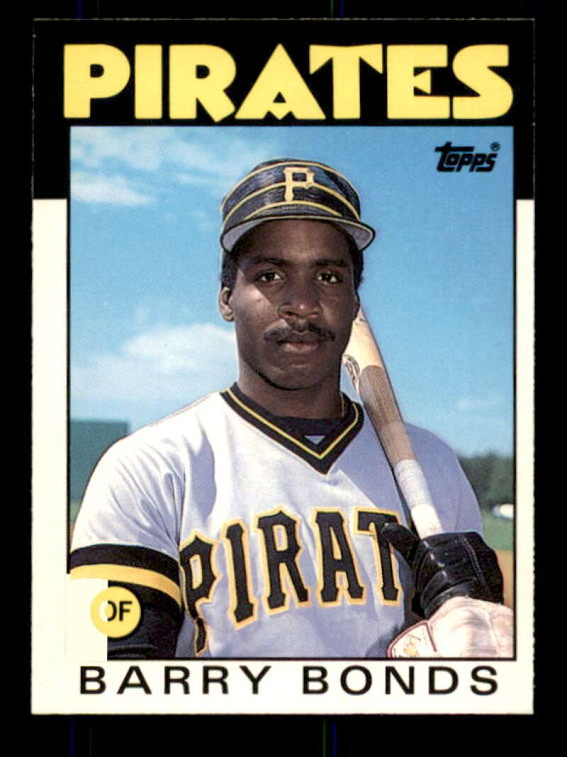 Barry Bonds Rookie Card 1986 Topps Traded #11T Image 1