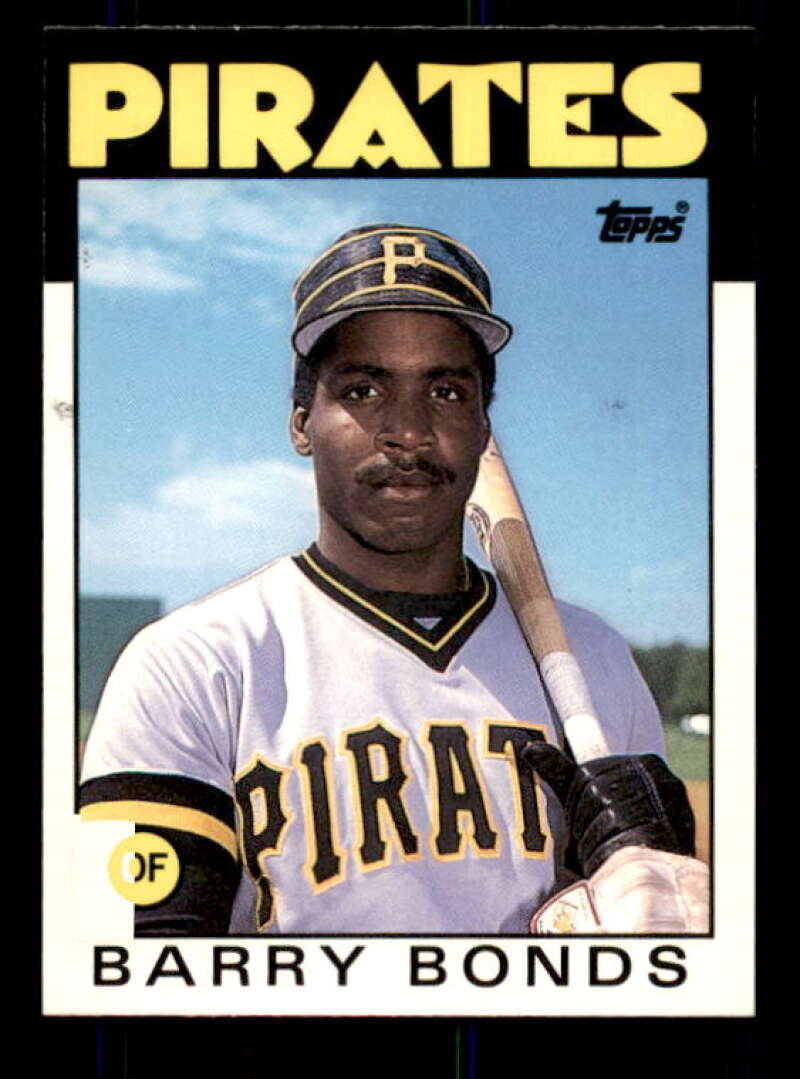 Barry Bonds Rookie Card 1986 Topps Traded #11T Image 1