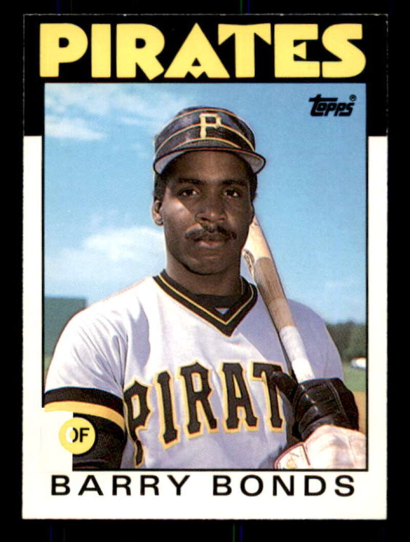 Barry Bonds Rookie Card 1986 Topps Traded #11T Image 1