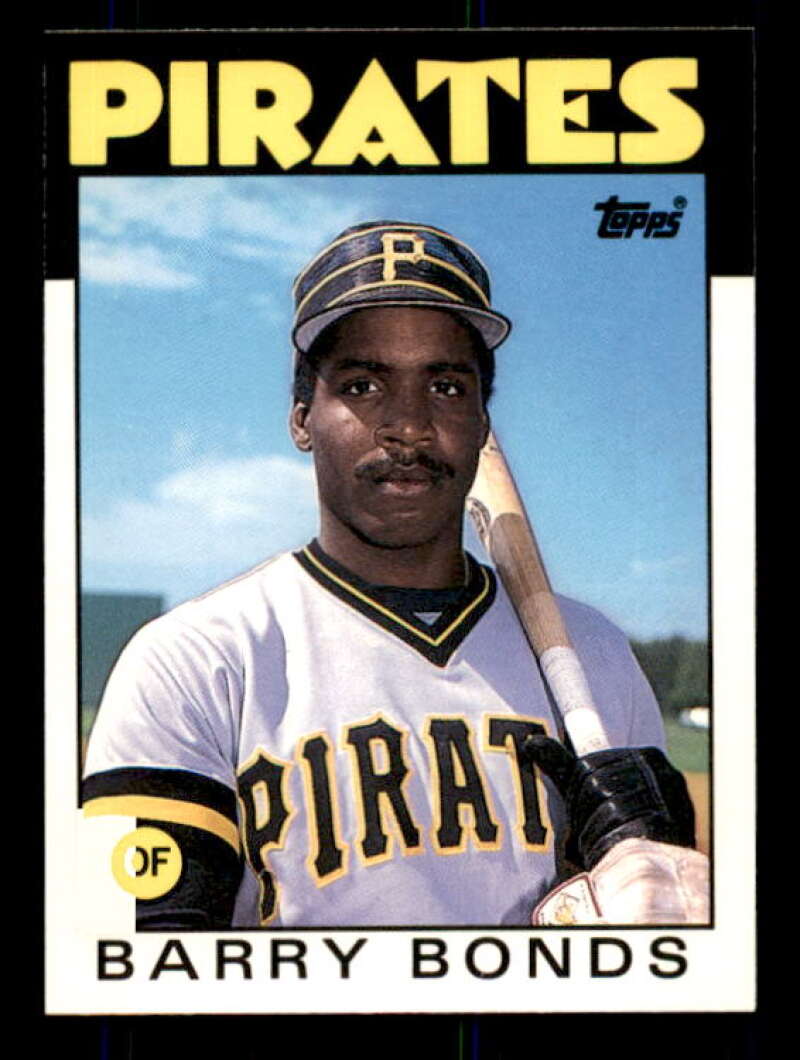 Barry Bonds Rookie Card 1986 Topps Traded #11T Image 1