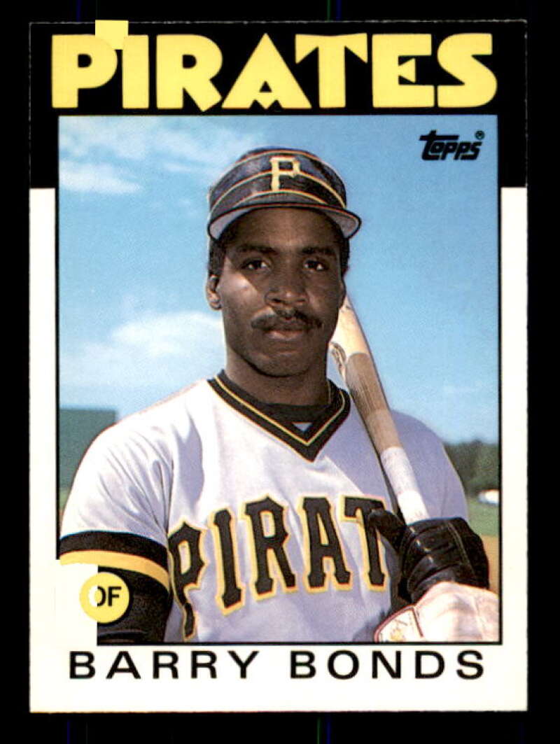 Barry Bonds Rookie Card 1986 Topps Traded #11T Image 1