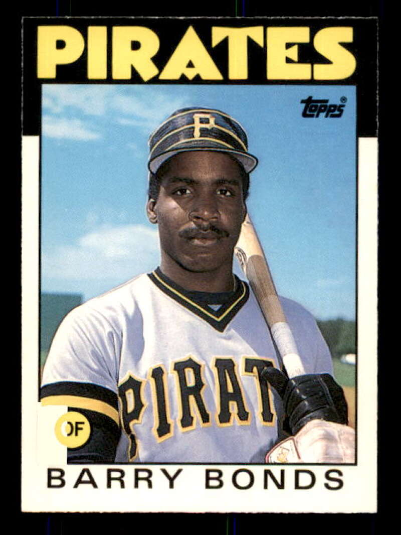 Barry Bonds Rookie Card 1986 Topps Traded #11T Image 1