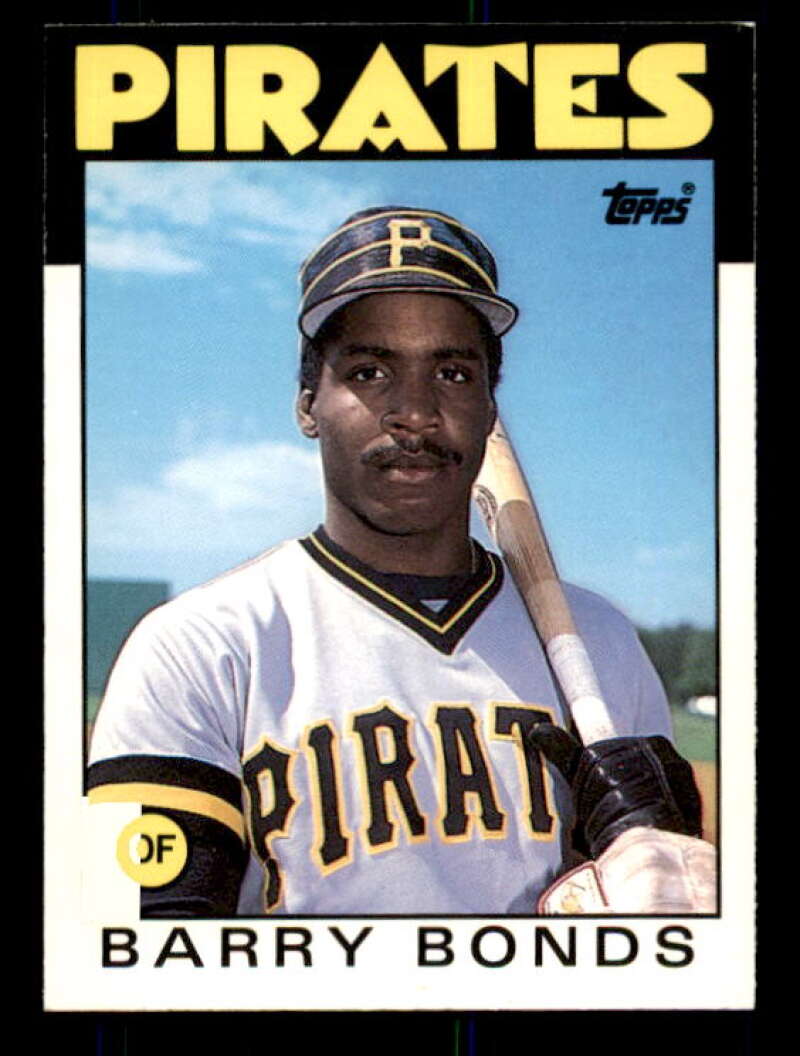 Barry Bonds Rookie Card 1986 Topps Traded #11T Image 1