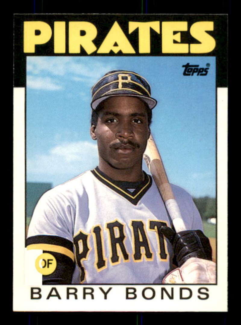 Barry Bonds Rookie Card 1986 Topps Traded #11T Image 1