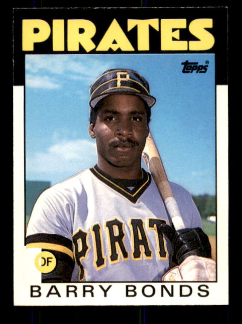 Barry Bonds Rookie Card 1986 Topps Traded #11T Image 1